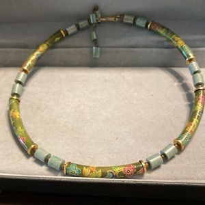 Vintage Japan bead chocker necklace
